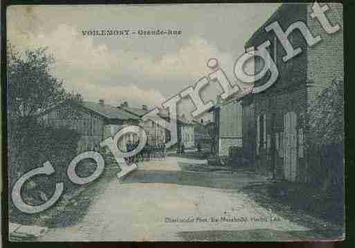 Ville de VOILEMONT Carte postale ancienne Ville de VOILEMONT Carte postale ancienne