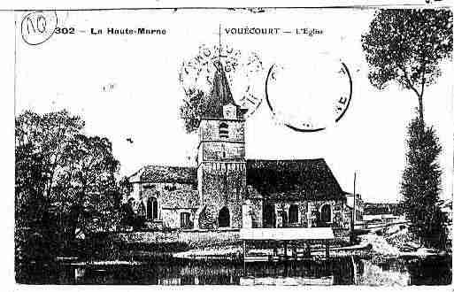 Ville de VOUECOURT Carte postale ancienne