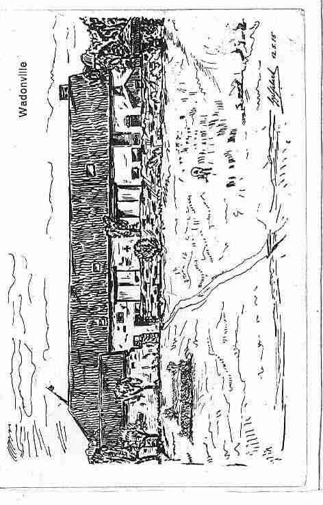 Ville de WADONVILLE Carte postale ancienne Ville de WADONVILLE Carte postale ancienne
