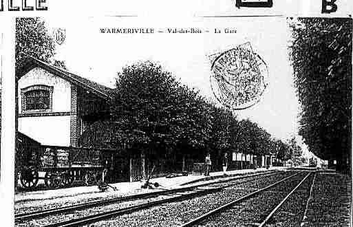 Ville de WARMERIVILLE Carte postale ancienne