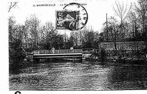 Ville de WARMERIVILLE Carte postale ancienne
