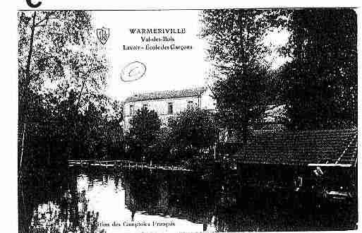 Ville de WARMERIVILLE Carte postale ancienne