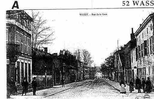Ville de WASSY Carte postale ancienne