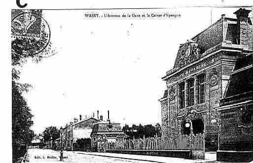 Ville de WASSY Carte postale ancienne