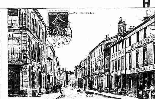 Ville de WASSY Carte postale ancienne