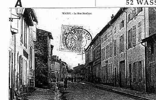 Ville de WASSY Carte postale ancienne