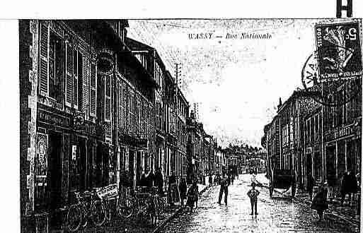 Ville de WASSY Carte postale ancienne