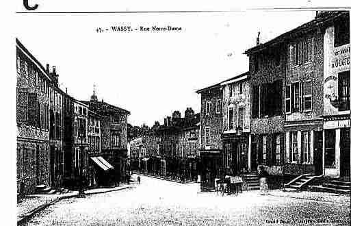 Ville de WASSY Carte postale ancienne