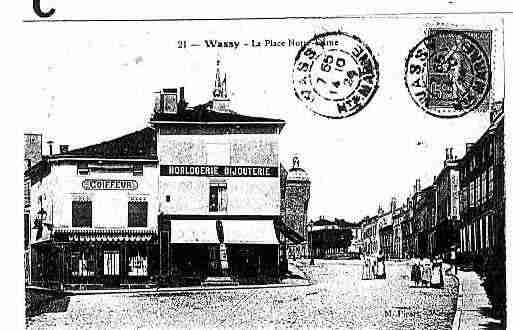 Ville de WASSY Carte postale ancienne Ville de WASSY Carte postale ancienne