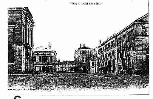 Ville de WASSY Carte postale ancienne