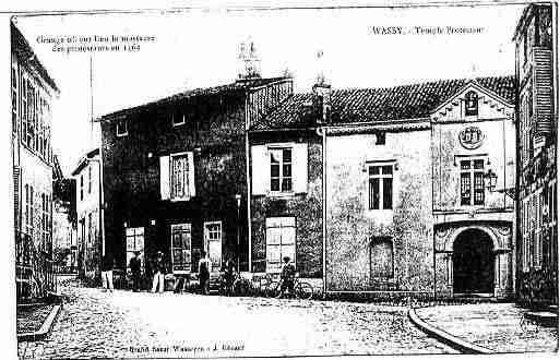 Ville de WASSY Carte postale ancienne