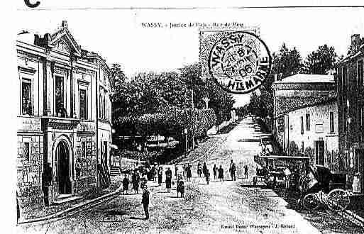 Ville de WASSY Carte postale ancienne