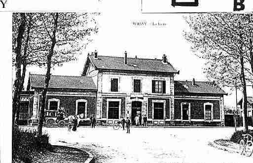 Ville de WASSY Carte postale ancienne