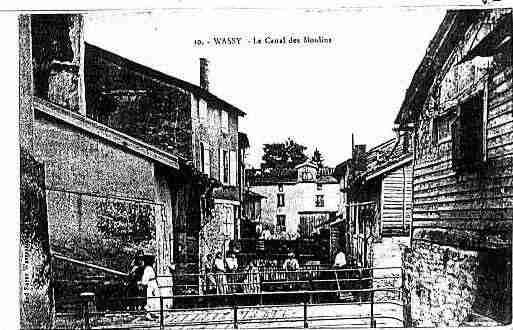 Ville de WASSY Carte postale ancienne