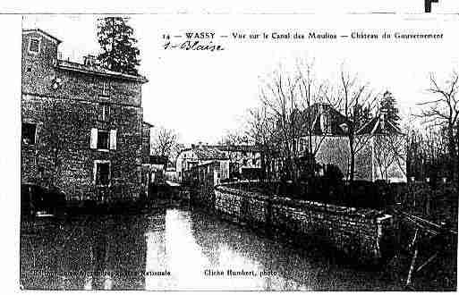 Ville de WASSY Carte postale ancienne