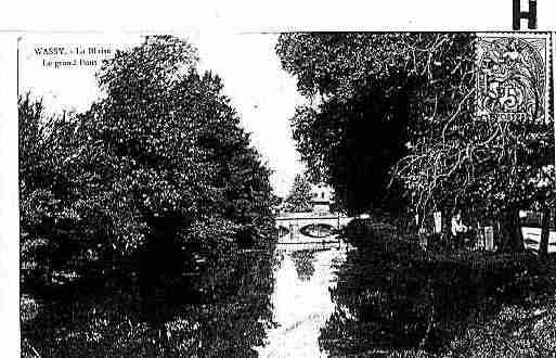 Ville de WASSY Carte postale ancienne