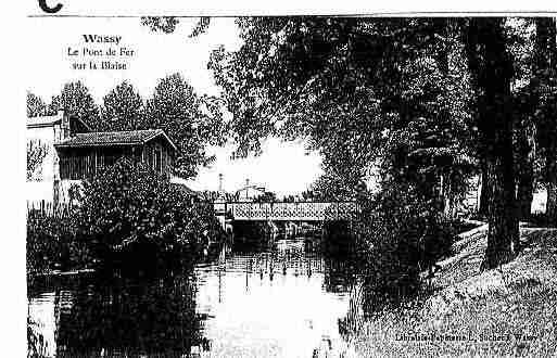 Ville de WASSY Carte postale ancienne