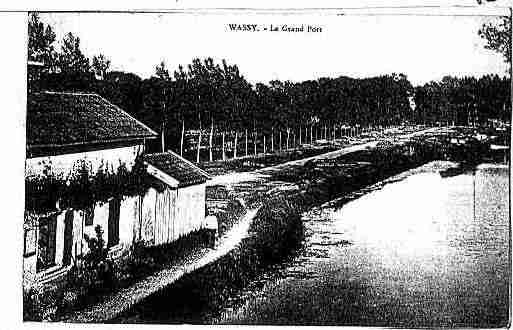 Ville de WASSY Carte postale ancienne