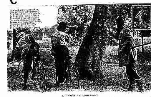 Ville de WASSY Carte postale ancienne