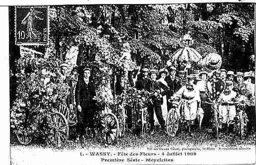 Ville de WASSY Carte postale ancienne