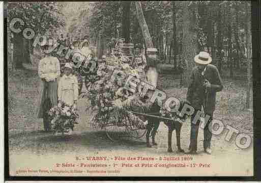 Ville de WASSY Carte postale ancienne