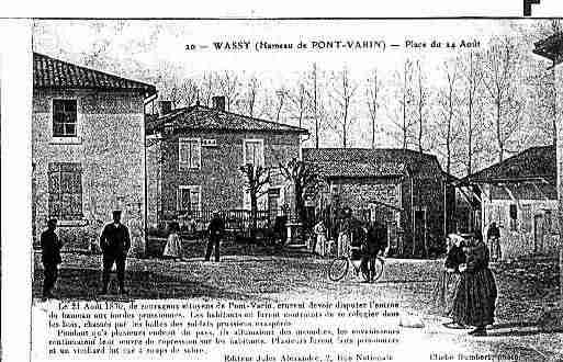 Ville de WASSY Carte postale ancienne