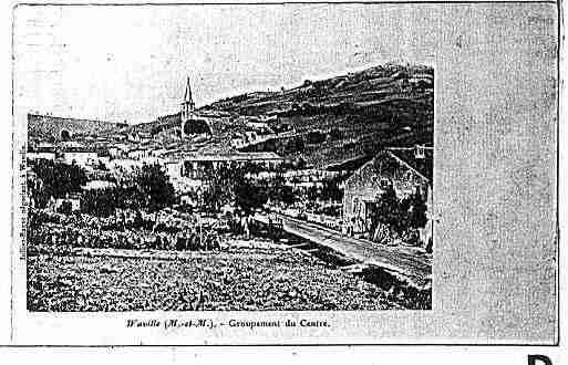 Ville de WAVILLE Carte postale ancienne