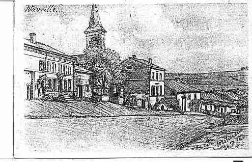 Ville de WAVRILLE Carte postale ancienne