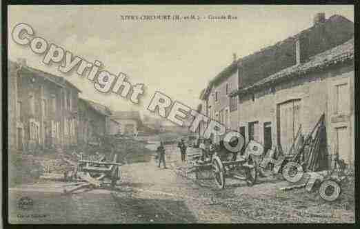 Ville de XIVRYCIRCOURT Carte postale ancienne