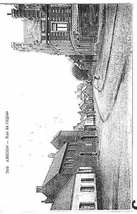 Ville de ABSCON Carte postale ancienne Ville de ABSCON Carte postale ancienne
