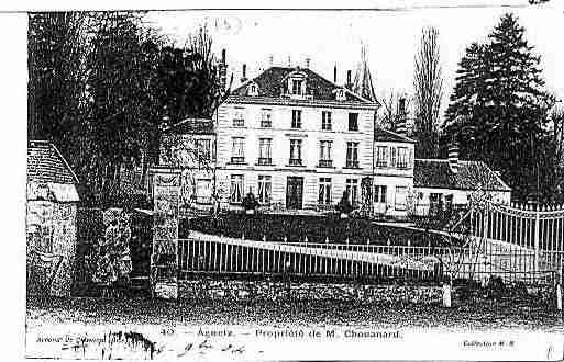 Ville de AGNETZ Carte postale ancienne