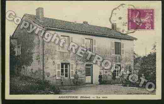 Ville de AIGUEPERSE Carte postale ancienne