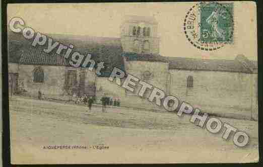 Ville de AIGUEPERSE Carte postale ancienne