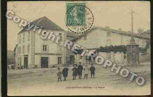 Ville de AIGUEPERSE Carte postale ancienne