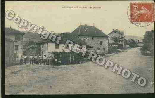 Ville de AIGUEPERSE Carte postale ancienne