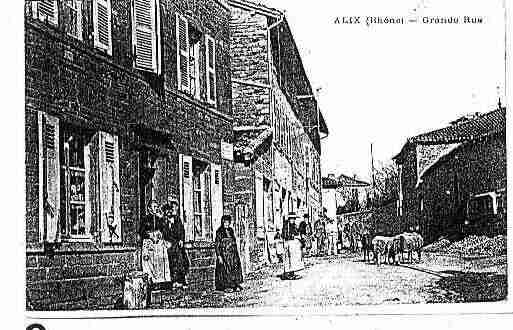 Ville de ALIX Carte postale ancienne