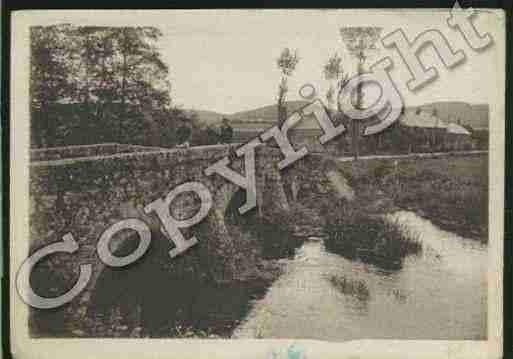 Ville de ALLIGNYENMORVAN Carte postale ancienne