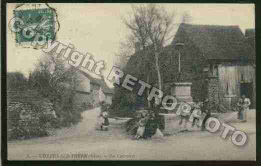 Ville de ALLONNEBONGENOULTVILLERSSURTHERE Carte postale ancienne