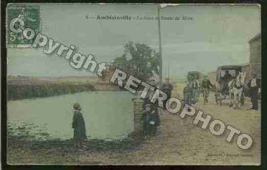 Ville de AMBLAINVILLE Carte postale ancienne