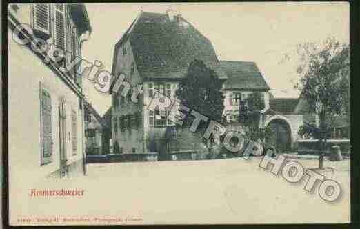 Ville de AMMERSCHWIHR Carte postale ancienne