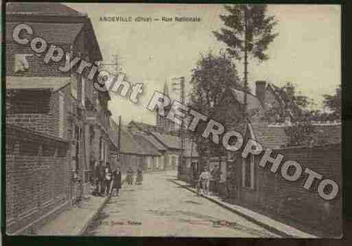 Ville de ANDEVILLE Carte postale ancienne