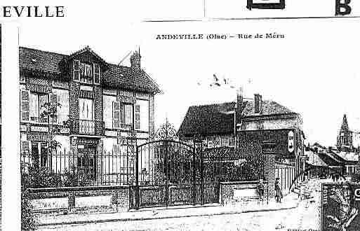 Ville de ANDEVILLE Carte postale ancienne