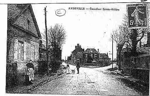 Ville de ANDEVILLE Carte postale ancienne