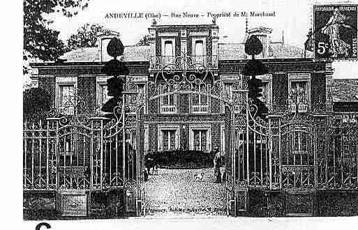 Ville de ANDEVILLE Carte postale ancienne