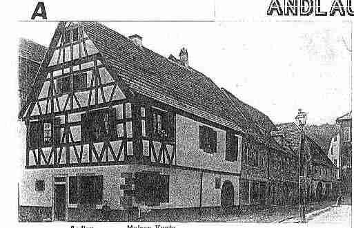 Ville de ANDLAU Carte postale ancienne