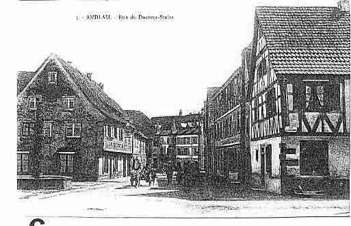 Ville de ANDLAU Carte postale ancienne