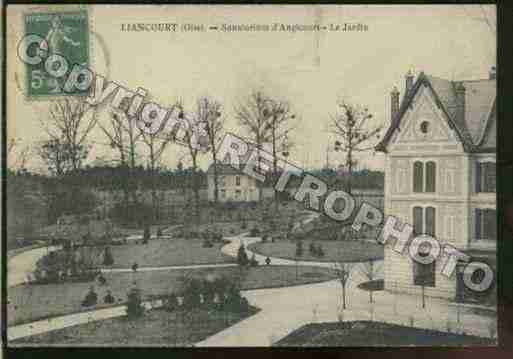 Ville de ANGICOURT Carte postale ancienne