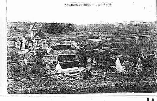 Ville de ANGICOURT Carte postale ancienne