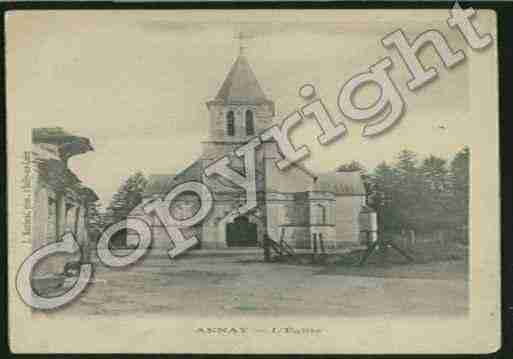 Ville de ANNAY Carte postale ancienne