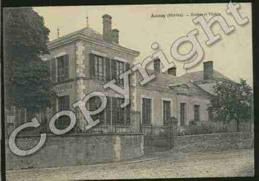 Ville de ANNAY Carte postale ancienne